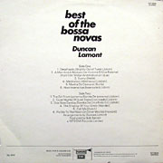 DUNCAN LAMONT / Best Of The Bossa Novas